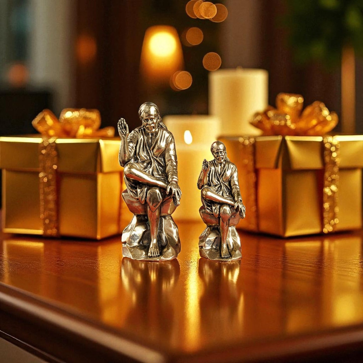 Pure Brass Shirdi Sai Baba Murti Idol