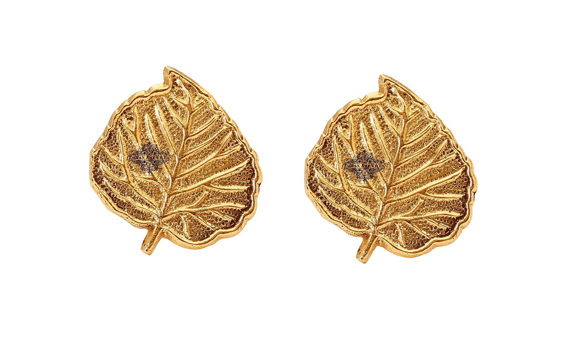 Designer Brass Napkin Ring Decoration For Dining Table Setting Diameter:- 4.32 cm Gold