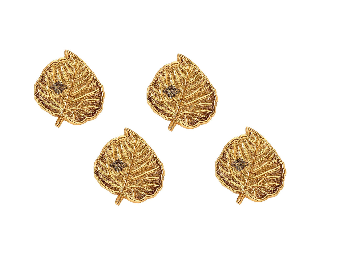 Designer Brass Napkin Ring Decoration For Dining Table Setting Diameter:- 4.32 cm Gold