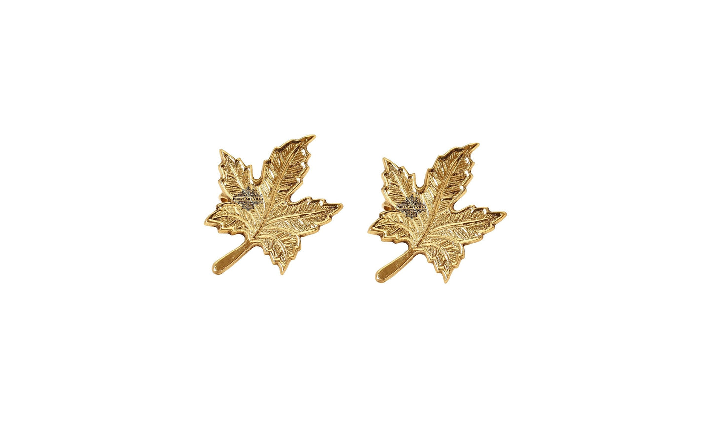 Designer Brass Napkin Ring Decoration For Dining Table Setting, Diameter:- 5.33 cm, Gold