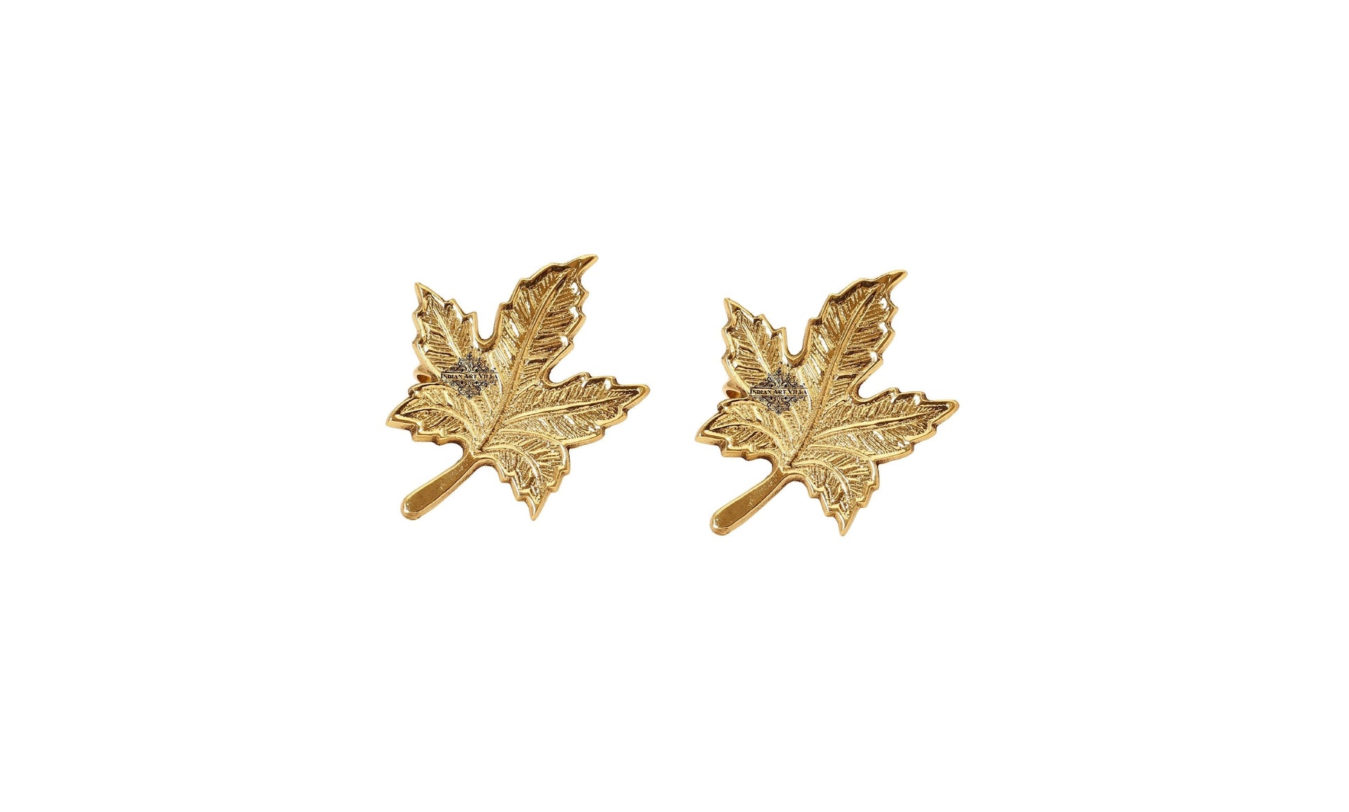 Designer Brass Napkin Ring Decoration For Dining Table Setting, Diameter:- 5.33 cm, Gold