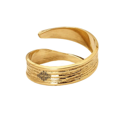Pure Designer Brass Napkin Ring Decoration For Dining Table Setting Diameter:- 4.32 cm Gold