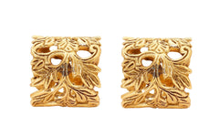 Designer Brass Napkin Ring Decoration For Dining Table Setting Diameter:- 4.32 cm Gold