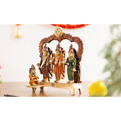 Pure Brass Ram Darbar With Elegant design & Suraj On top