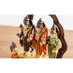 Pure Brass Ram Darbar With Elegant Chatra design
