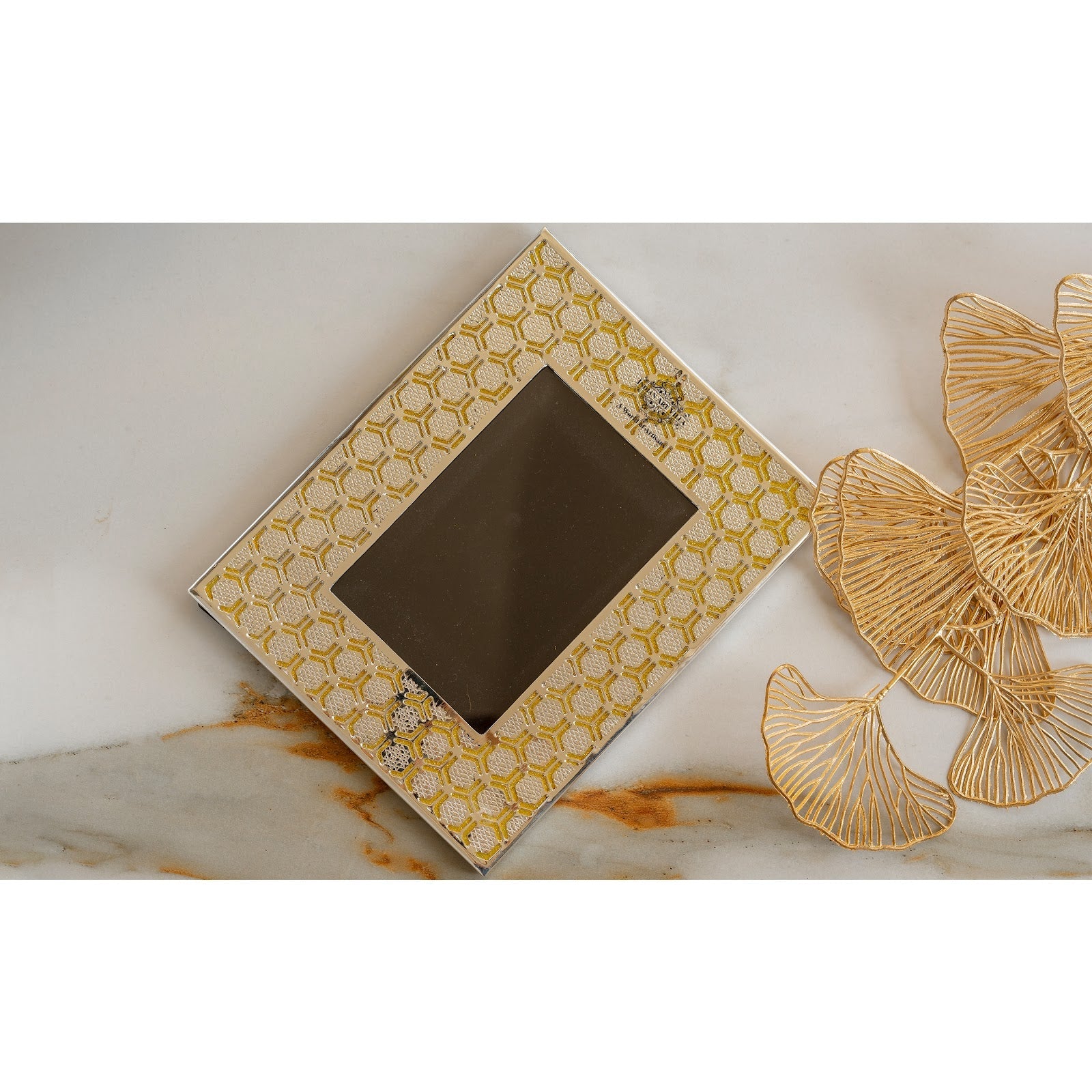 Silver Plated Beehive Design Photo Frame 20x25CM