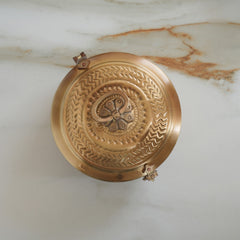 Brass Jewellery Box With Antique Matt Finish