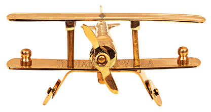 Pure Brass Aeroplan Miniature Showpiece