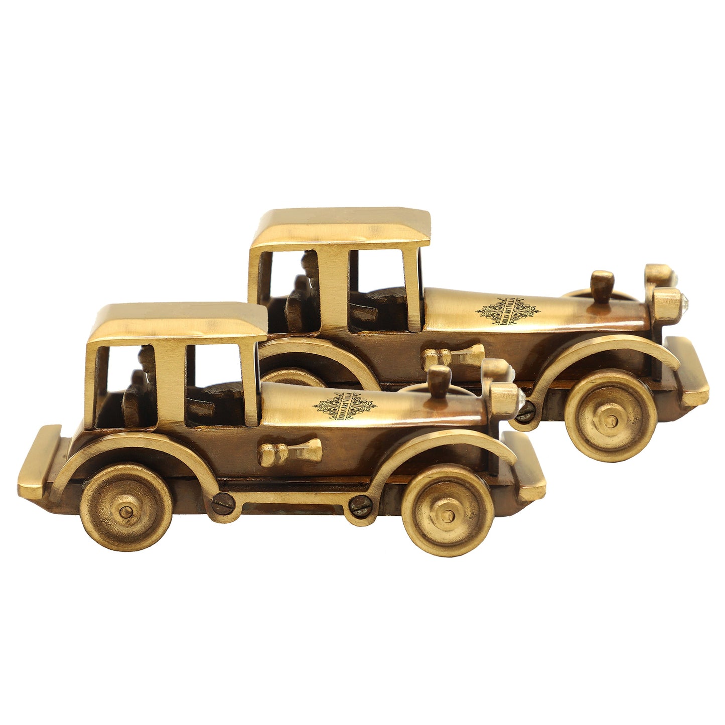 Pure Brass Handcrafted Vintage Car Size-5x13 cm