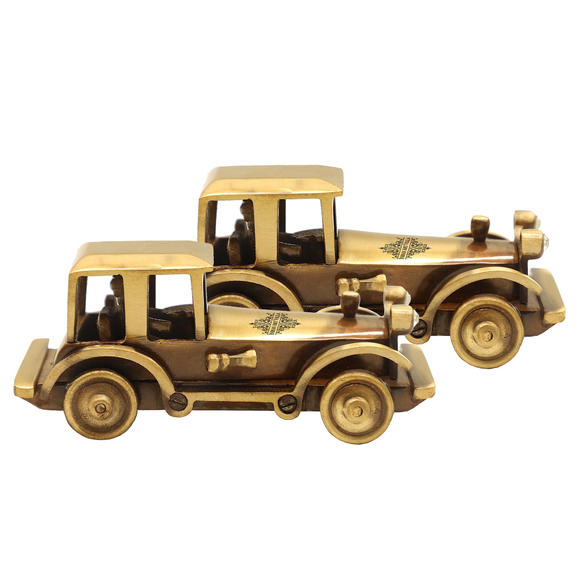 Pure Brass Handcrafted Vintage Car Size-5x13 cm