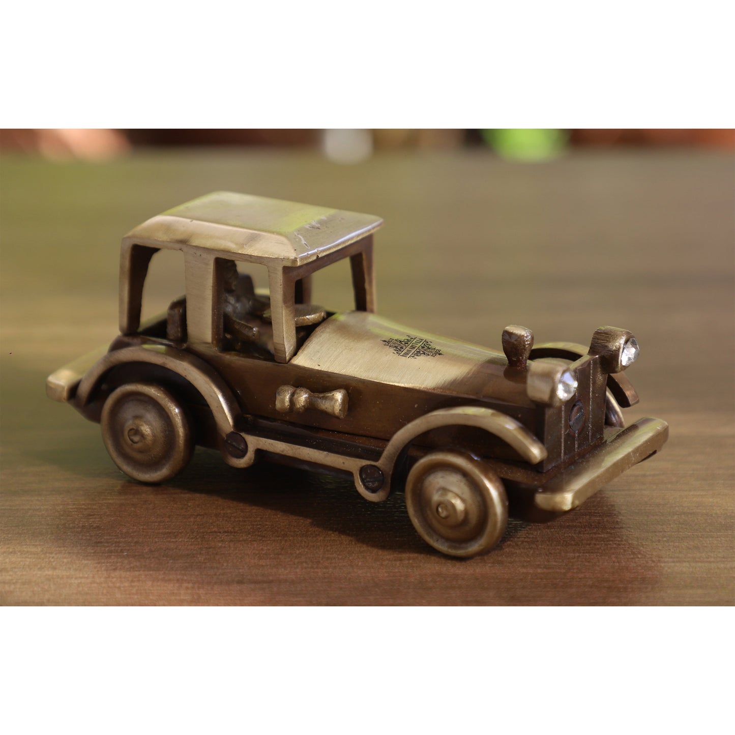 Pure Brass Handcrafted Vintage Car Size-5x13 cm