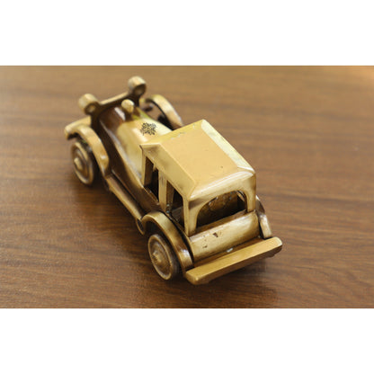 Pure Brass Handcrafted Vintage Car Size-5x13 cm