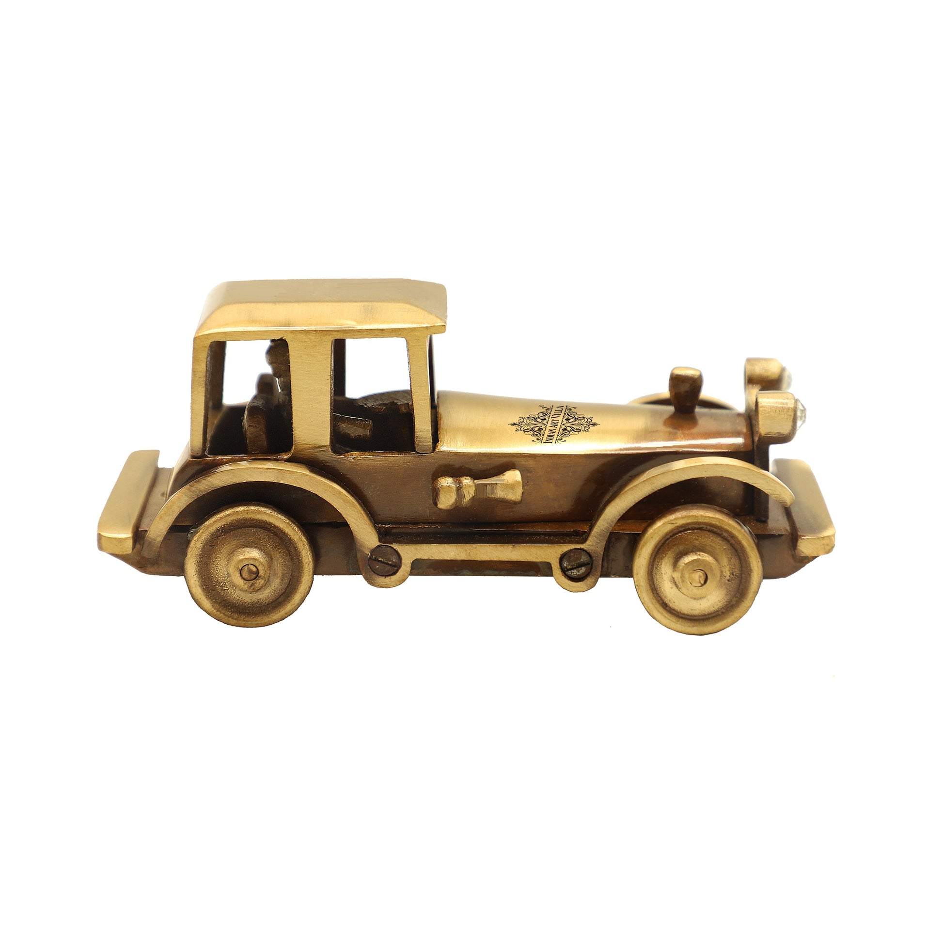 Pure Brass Handcrafted Vintage Car Size-5x13 cm