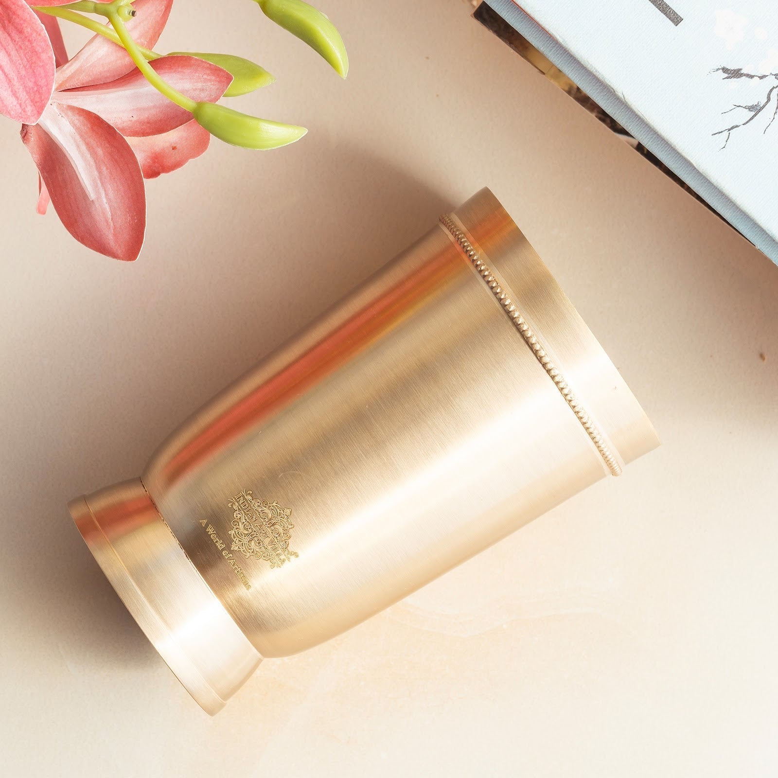 Pure Brass Matt Finish Glass