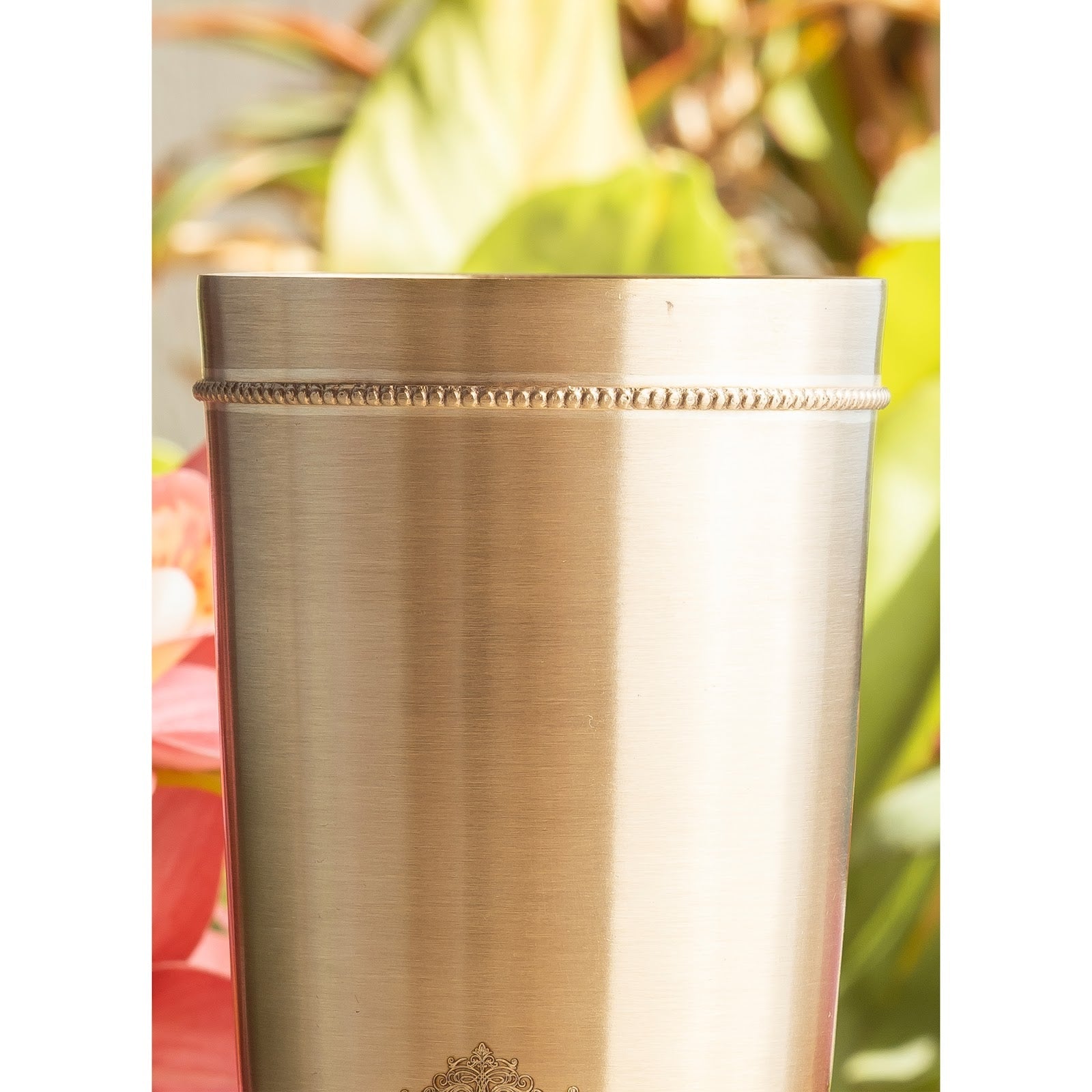 Pure Brass Matt Finish Glass