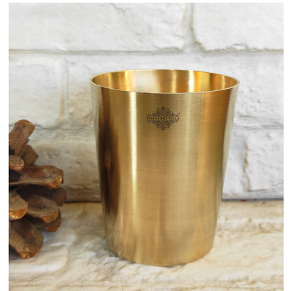 Pure Brass Matt Finish Glass -300 ML