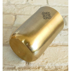 Brass Glass  With Matt Finish, Volume-300 ML