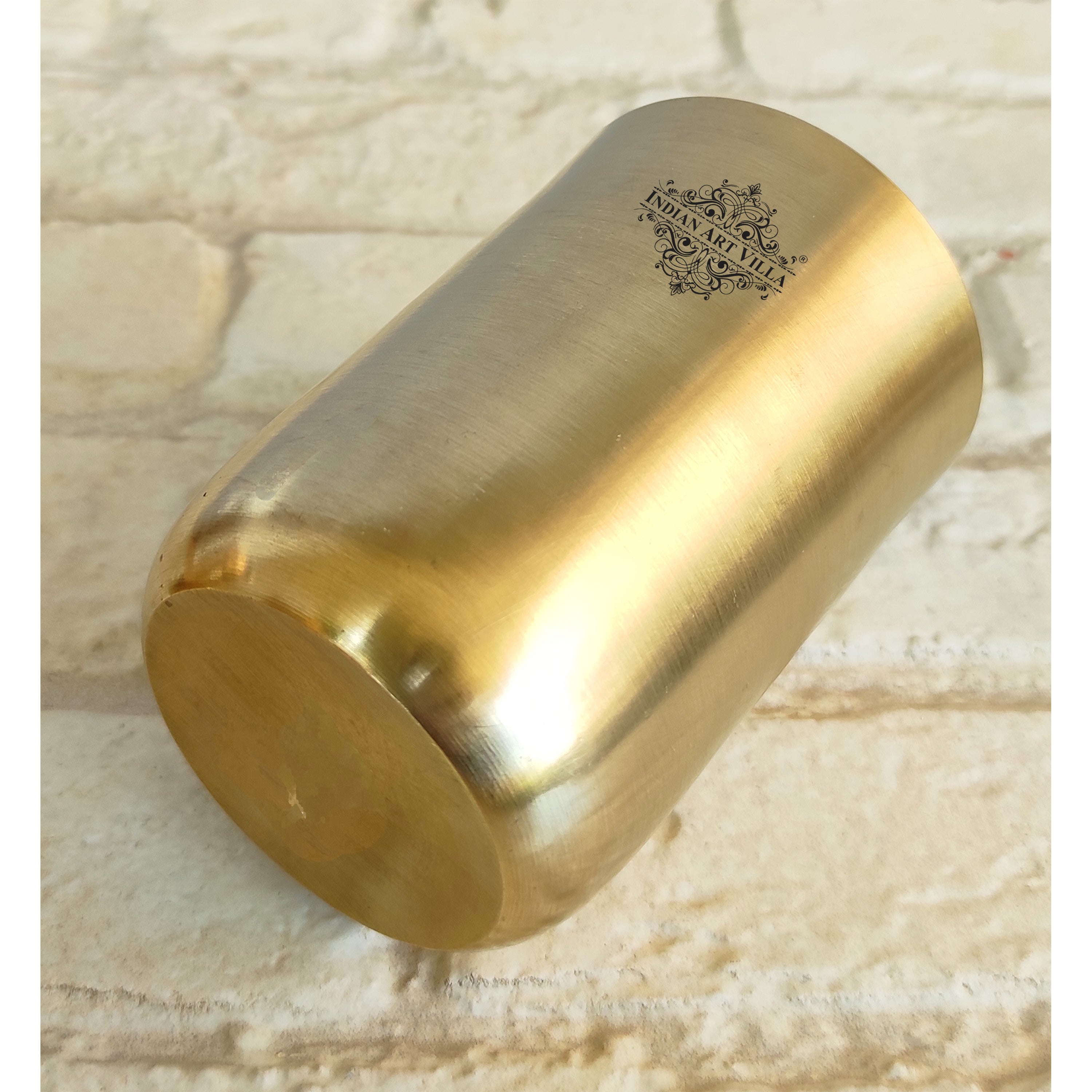 Brass Glass  With Matt Finish, Volume-300 ML