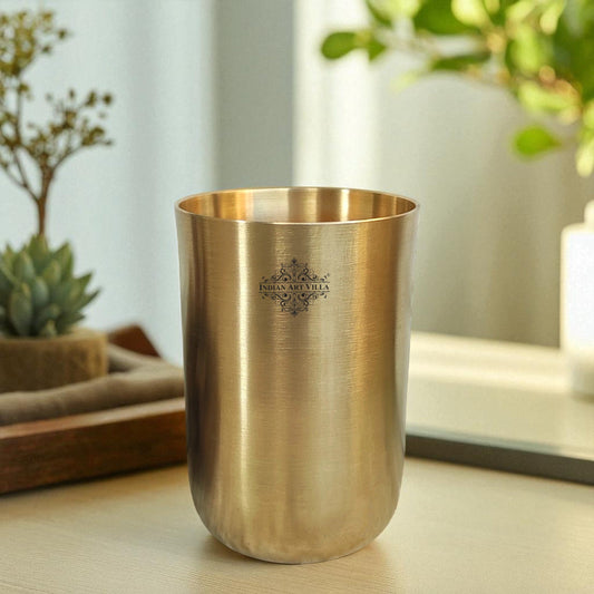 Brass Glass  With Matt Finish, Volume-300 ML
