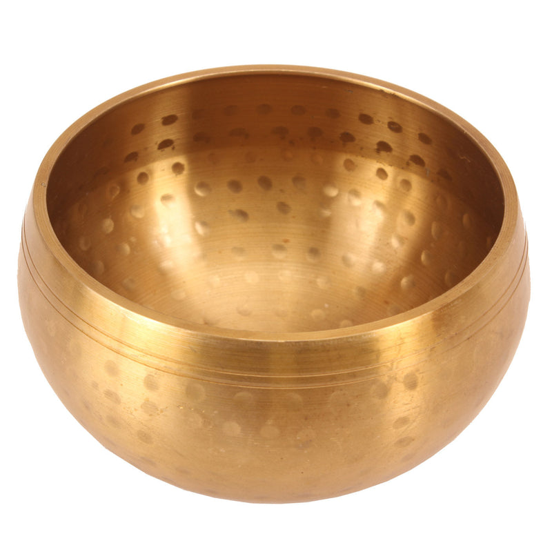 Handcrafted Brass Hammered Tibetan Singing Bowl, Elevate Your Meditation Practice