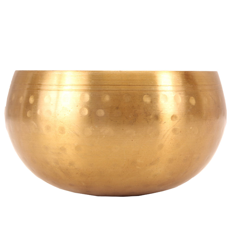 Handcrafted Brass Hammered Tibetan Singing Bowl, Elevate Your Meditation Practice
