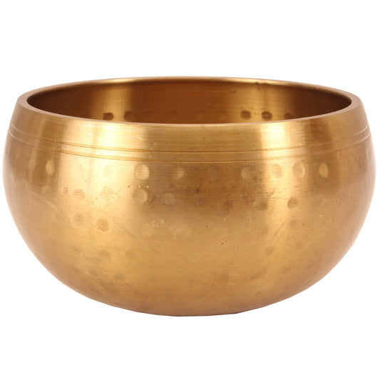 Handcrafted Brass Hammered Tibetan Singing Bowl, Elevate Your Meditation Practice