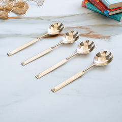 Brass Spoon for serving purpose 25cm