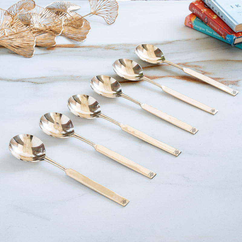 Brass Spoon for serving purpose 25cm