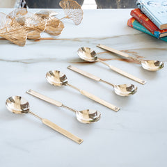 Brass Spoon for serving purpose 25cm