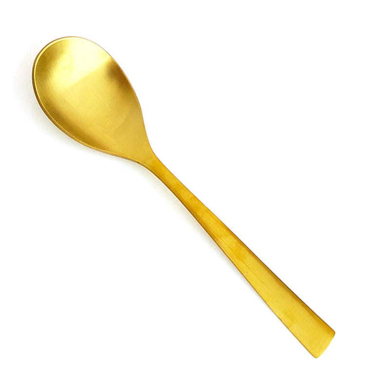 Set of Steel with Brass Finish D/W Hammered Design Handi No.2, Kadhai No.2, Bucket No.1, Serving Spoon x3, 6 Pieces Set