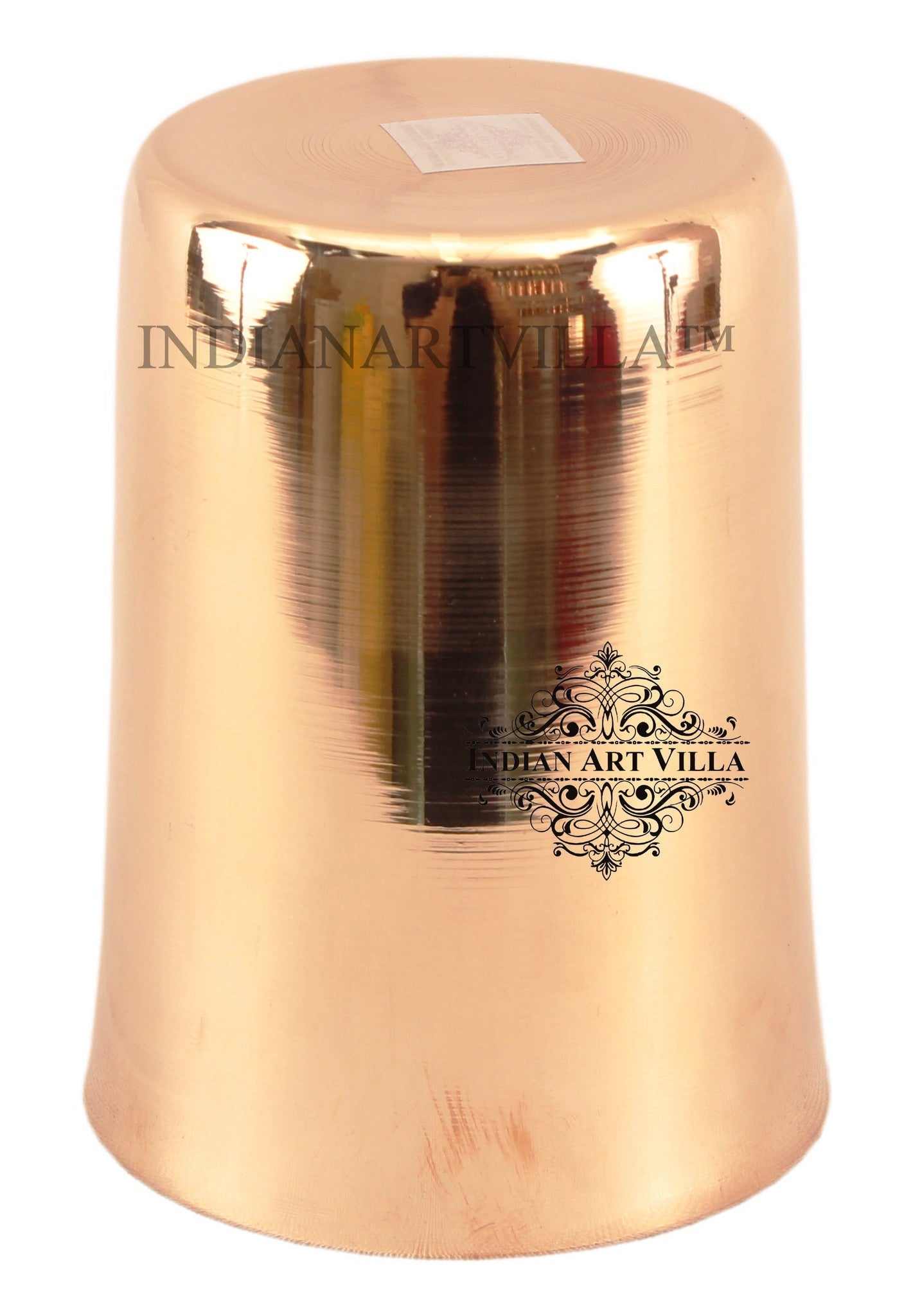 Pure Bronze Plain Design Big Glass Tumbler 290 ML