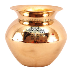 Bronze Kansa Utensils | Surya Namaskar Lota Container| | Temple Pooja Good Health Ayurveda Healing