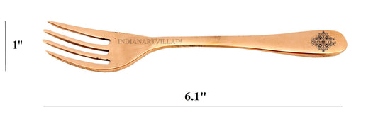 Pure Bronze Handmade Best Quality Fork 15.49 cmLength