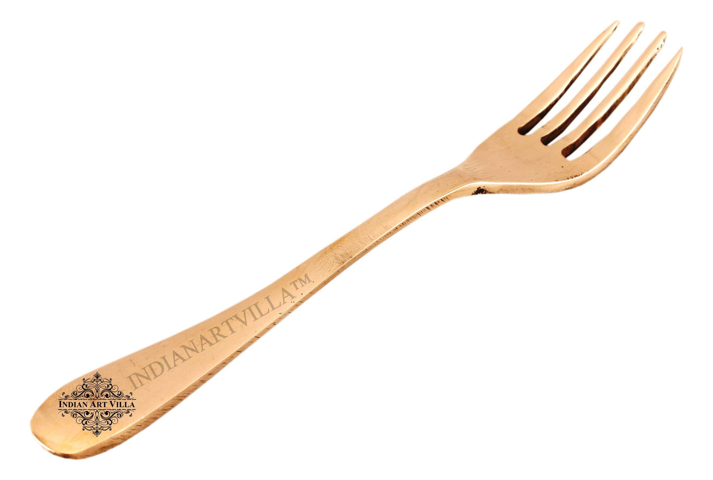 Pure Bronze Handmade Best Quality Fork 15.49 cmLength