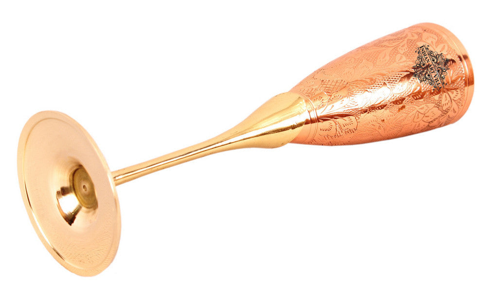 2 Brass Designer Beer Glass Tumbler with 2 Jigger Shot Glasses, Best for Beer Whisky Vodka Parties, , Set of 4