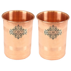 Pure Copper Plain Design Small Glass 150ml