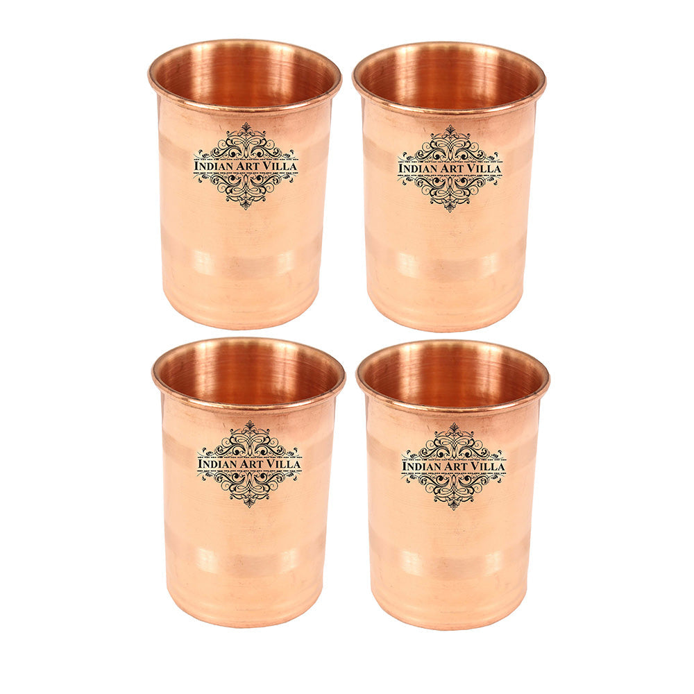 Pure Copper Plain Design Small Glass 150ml