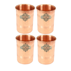 Pure Copper Plain Design Small Glass 150ml