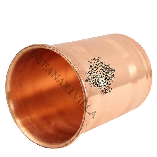 Pure Copper Plain Design Small Glass 150ml