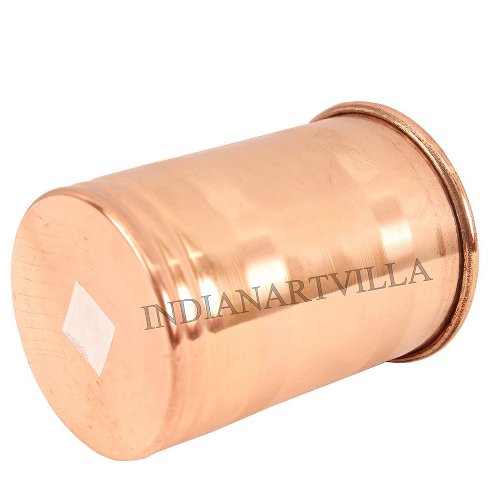 Pure Copper Plain Design Small Glass 150ml