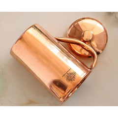 Pure Copper Hammered & Plain Designer Jug With Lid