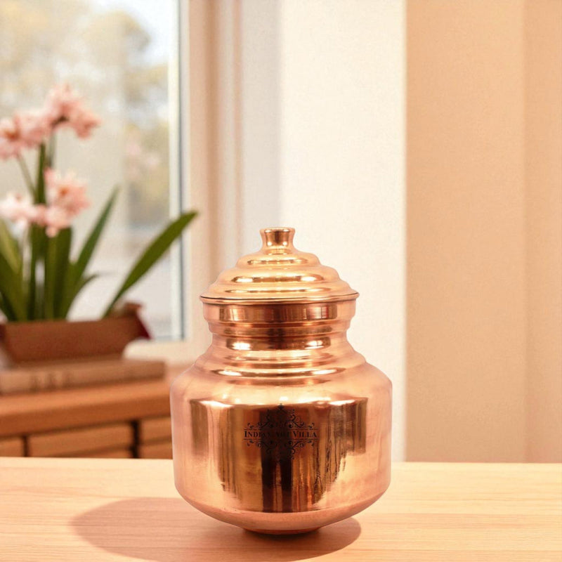 Handmade Pure Copper Chari, Water Pot Container, Drinkware, Good For Health