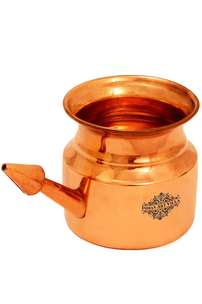 Pure Copper Netipot used for Yoga