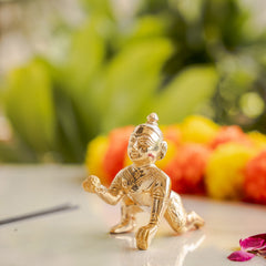 Pure Brass Handmade Laddu Gopal ji