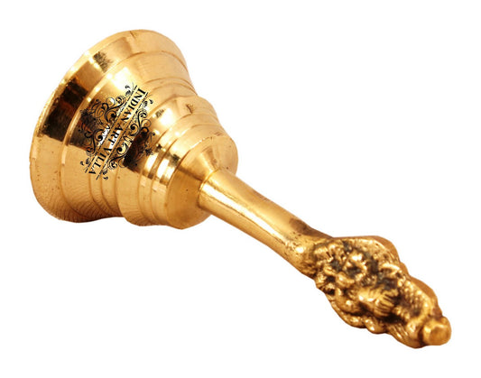 Pure Brass Sheshnag Design Pooja Bell, Spritiual & Pooja Purpose