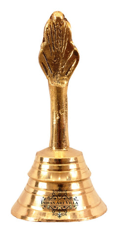 Pure Brass Sheshnag Design Pooja Bell, Spritiual & Pooja Purpose