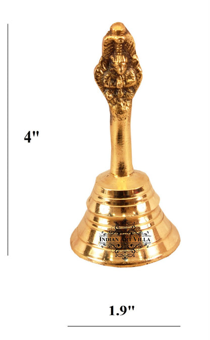 Pure Brass Sheshnag Design Pooja Bell, Spritiual & Pooja Purpose