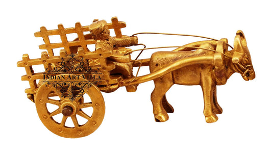 Pure Brass Bull Cart