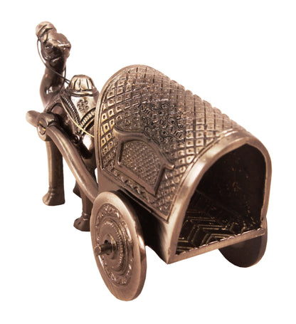 Brass Black Polished Camel Cart