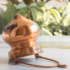Pure Copper Shiv Ji Jal Dhara Container, Shivling Abhishekam, Temple Home